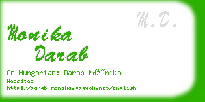 monika darab business card